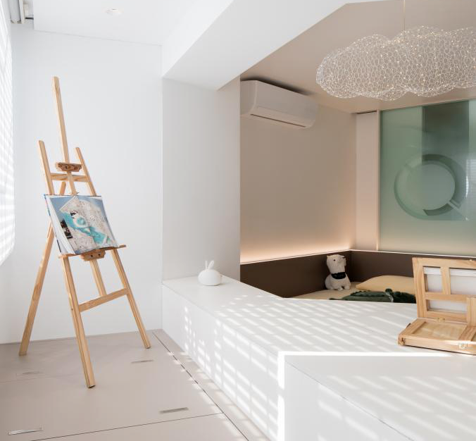 小户型设计|房子再小也是家！北京一家四口住58㎡，空间丝毫不浪费