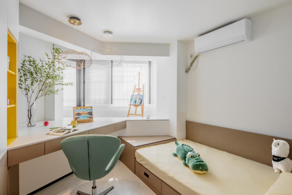 小户型设计|房子再小也是家！北京一家四口住58㎡，空间丝毫不浪费