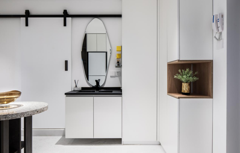 小户型设计|房子再小也是家！北京一家四口住58㎡，空间丝毫不浪费