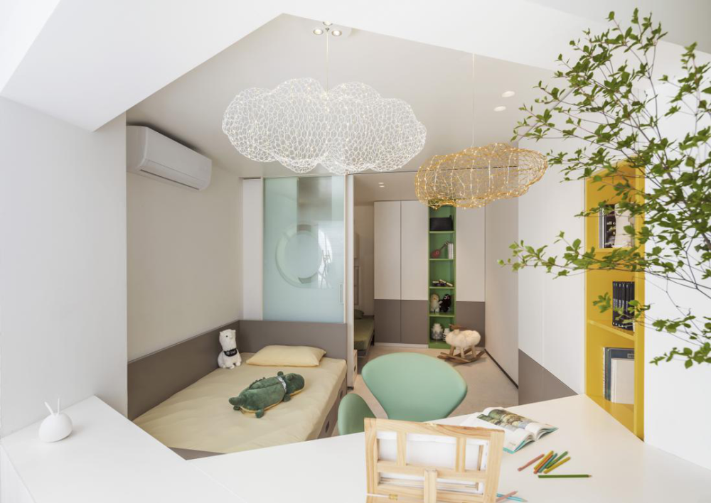 小户型设计|房子再小也是家！北京一家四口住58㎡，空间丝毫不浪费