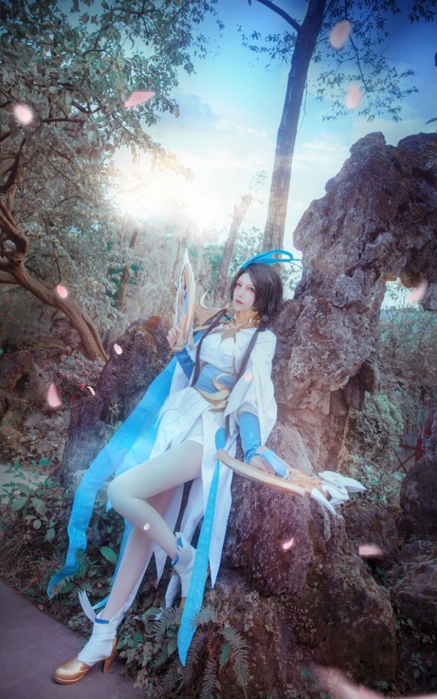 cos欣赏王者荣耀虞姬云霓雀翎