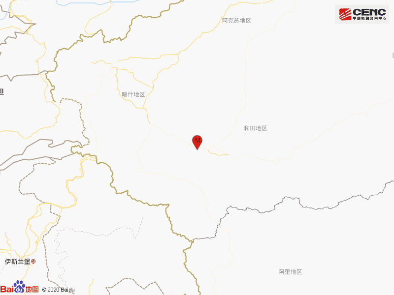 新疆和田|新疆和田地区皮山县发生3.0级地震