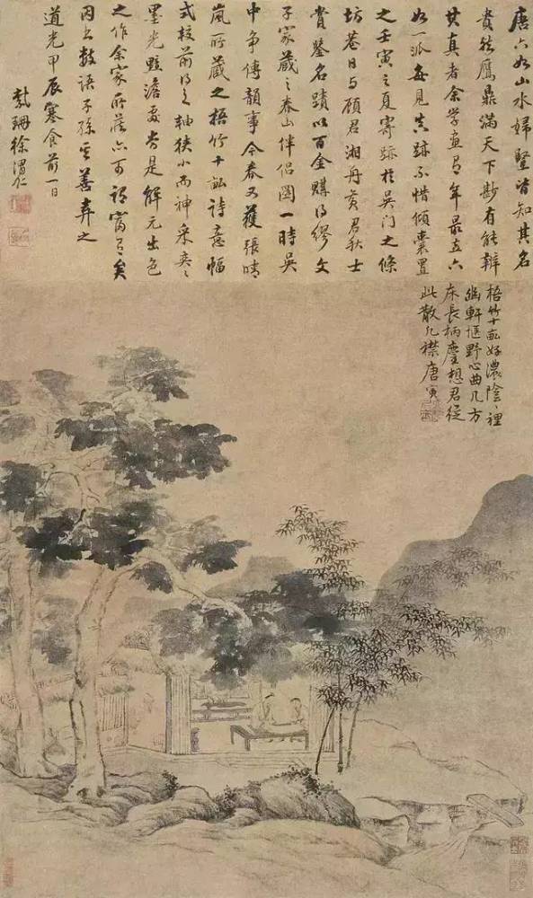 唐伯虎|唐伯虎山水画欣赏，不愧为世人心目中的“传奇”艺人！