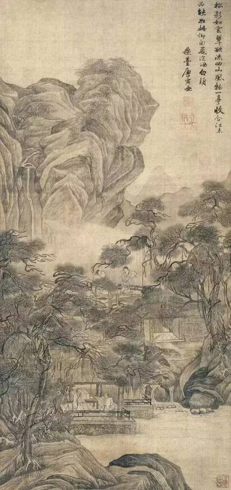 唐伯虎|唐伯虎山水画欣赏，不愧为世人心目中的“传奇”艺人！