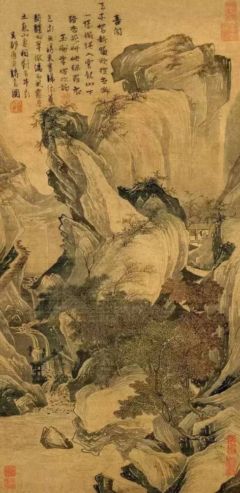 唐伯虎|唐伯虎山水画欣赏，不愧为世人心目中的“传奇”艺人！