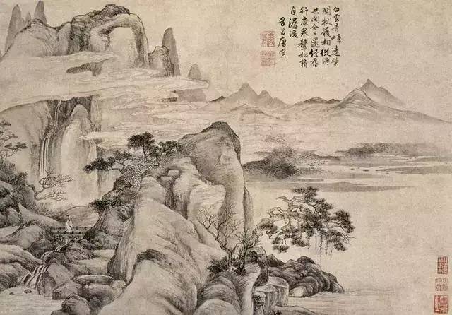 唐伯虎|唐伯虎山水画欣赏，不愧为世人心目中的“传奇”艺人！