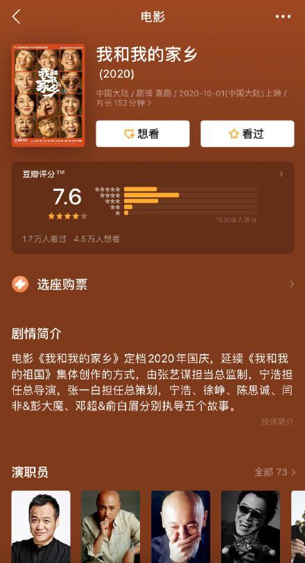 国庆档5部电影豆瓣评分姜子牙倒数第二刘昊然成最大赢家