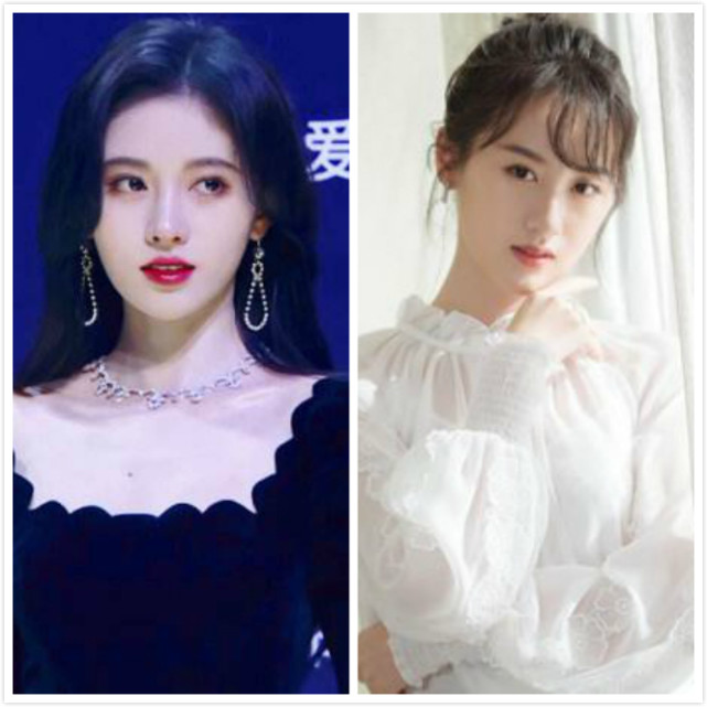 鞠婧祎撞脸袁冰妍四千年美女未进化前怎么是这个样子