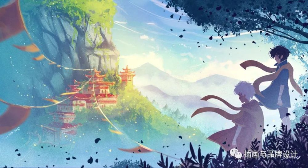 动漫|氛围感超强的奇幻冒险风，布满噪点的画面太有质感了