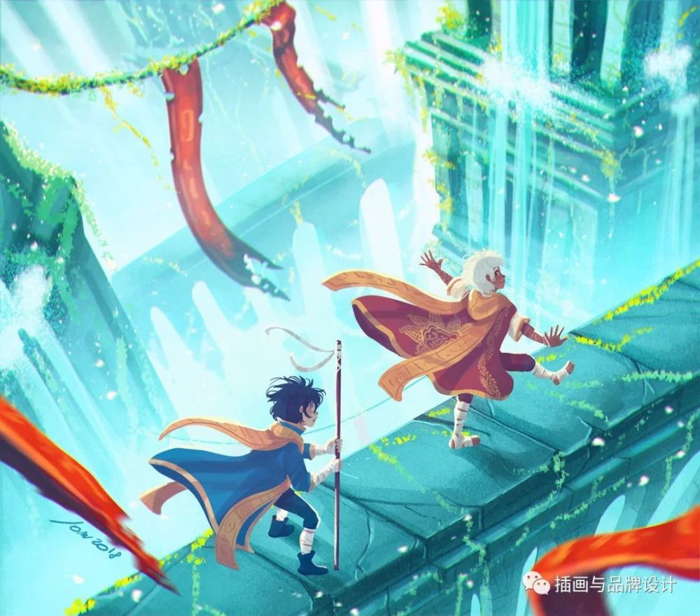 动漫|氛围感超强的奇幻冒险风，布满噪点的画面太有质感了