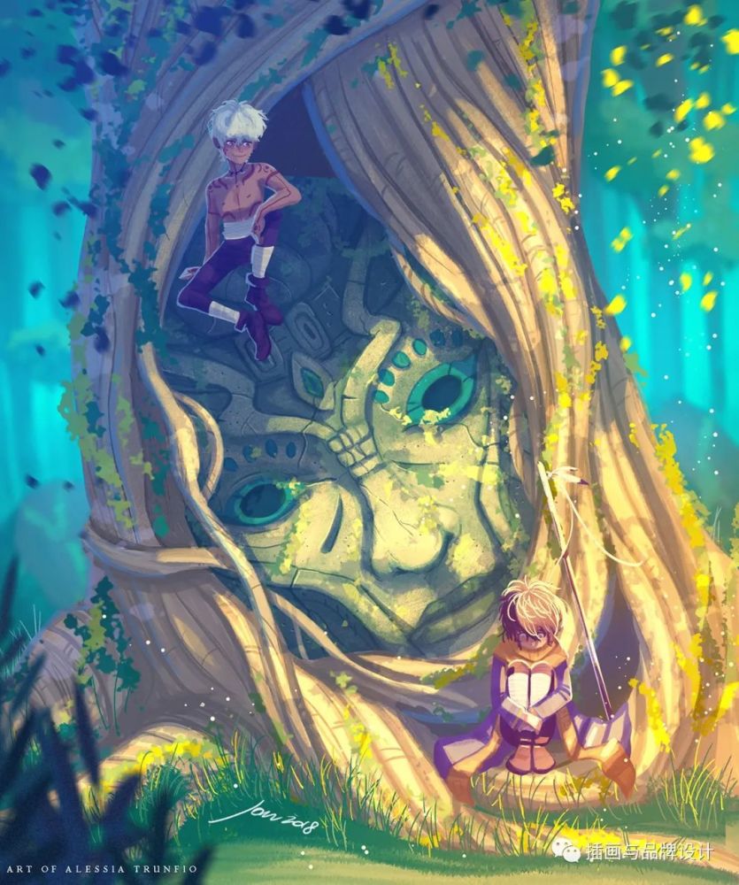 动漫|氛围感超强的奇幻冒险风，布满噪点的画面太有质感了