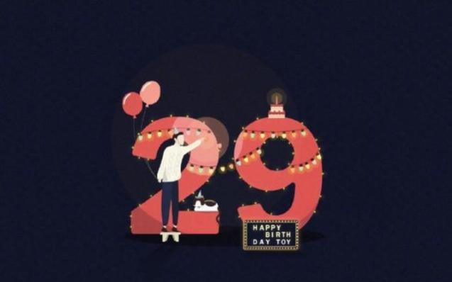 肖战手绘29岁生日图片寓意好暖心,粉丝,好友,代言品牌商送祝福_腾讯