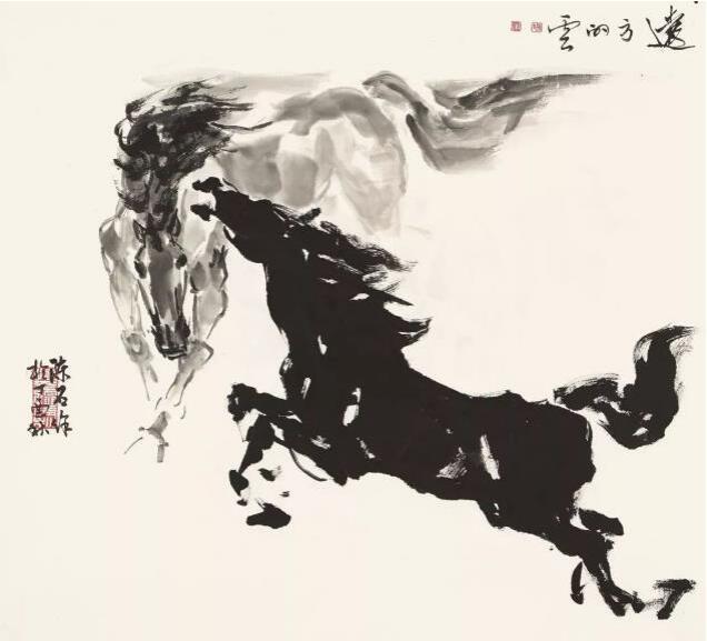 水墨|陈石画艺：水墨中的豪迈与清雅