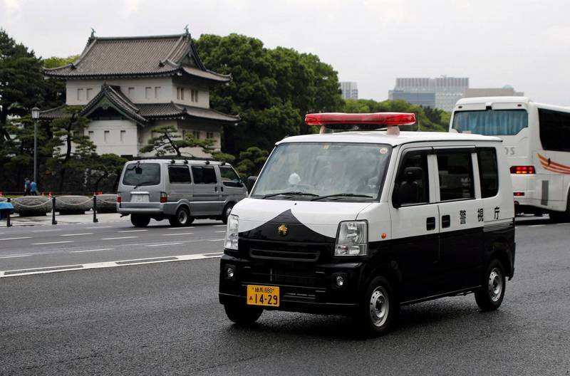 日本东京传出3尸命案.日本警车示意图.(网络图片)
