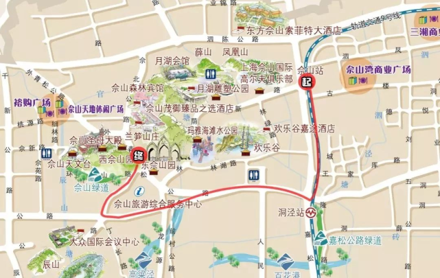 國慶期間佘山地區大客流公交接駁安排|廣富林郊野公園|佘山森林公園