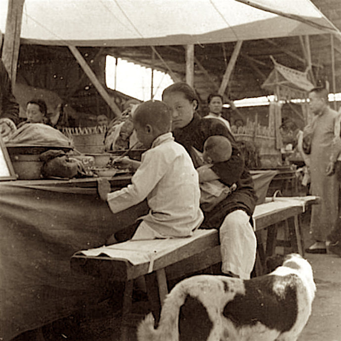 北京|1939年的北京天桥