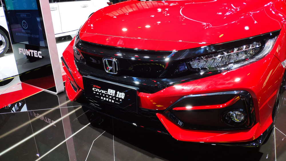 本田思域hatchback|2020年北京车展：本田思域HATCHBACK实车
