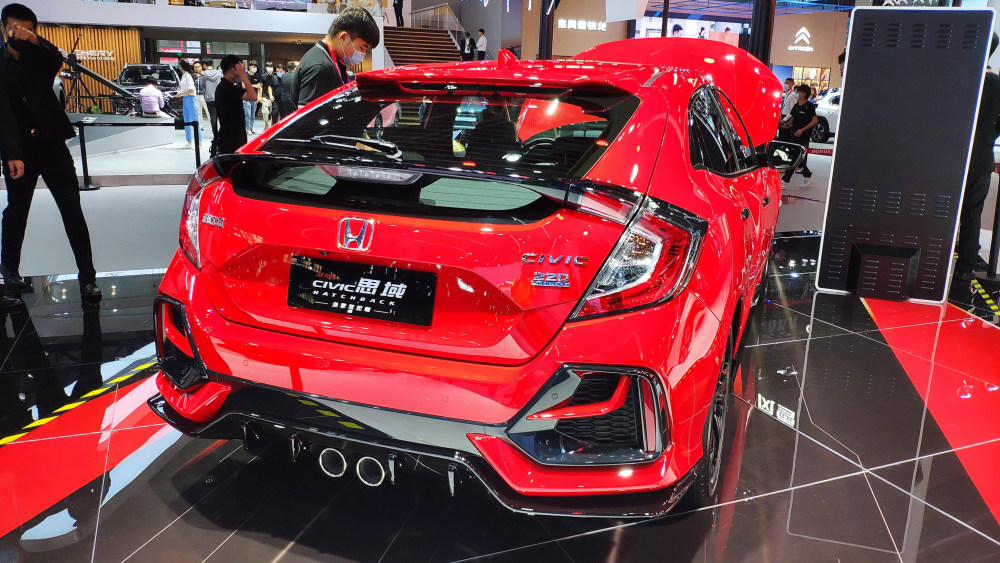 本田思域hatchback|2020年北京车展：本田思域HATCHBACK实车