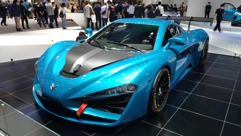 arcfox gt|2020年北京车展：ARCFOX GT赛道版实车