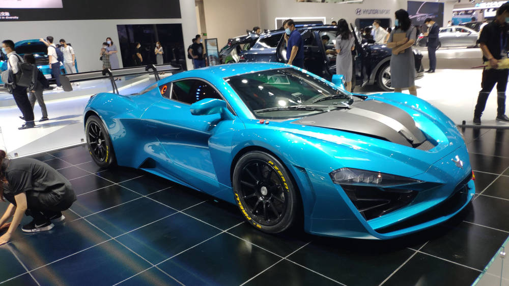 arcfox gt|2020年北京车展：ARCFOX GT赛道版实车