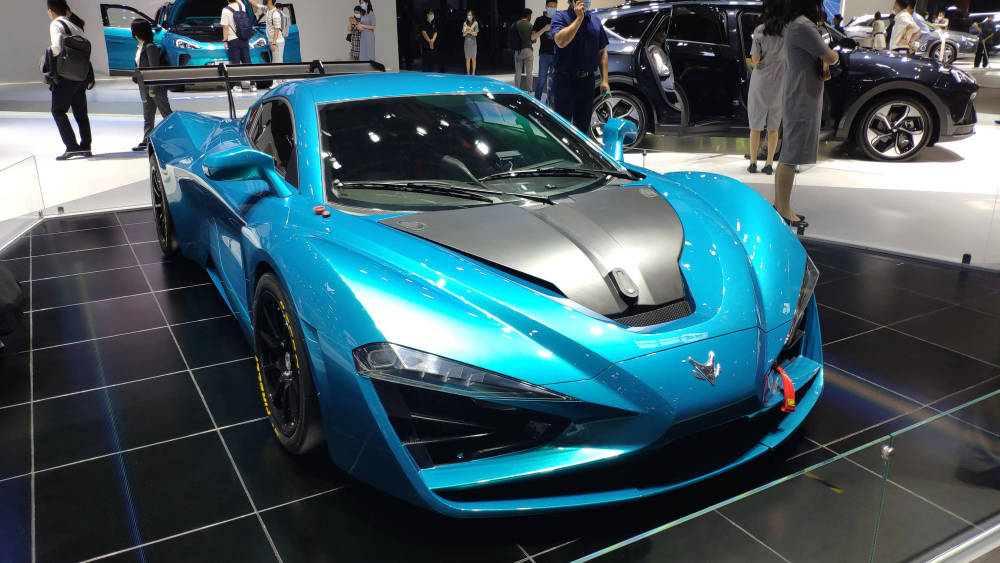 arcfox gt|2020年北京车展：ARCFOX GT赛道版实车