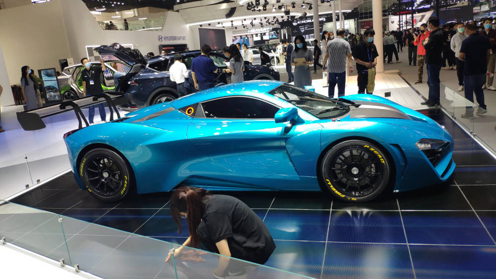 arcfox gt|2020年北京车展：ARCFOX GT赛道版实车