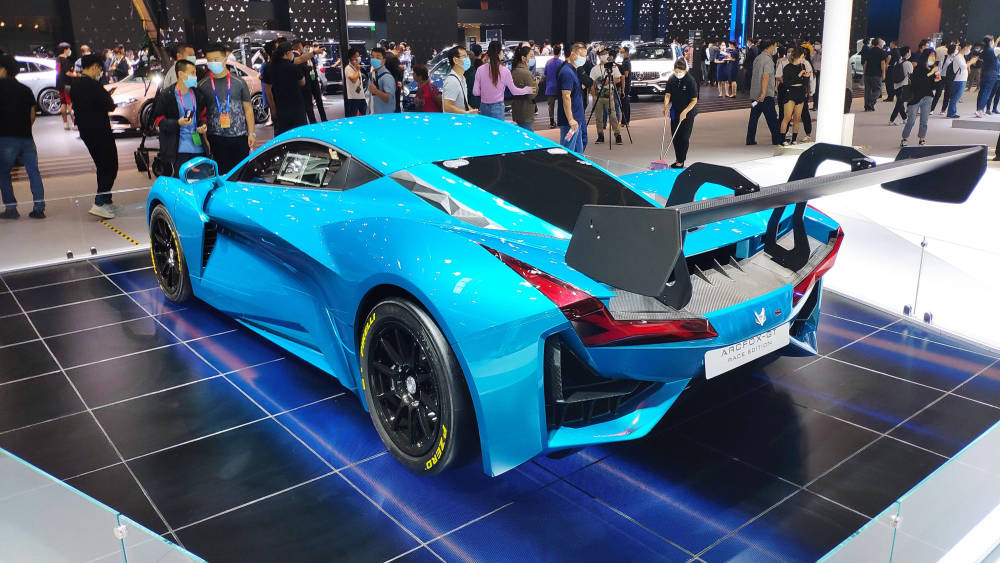 arcfox gt|2020年北京车展：ARCFOX GT赛道版实车