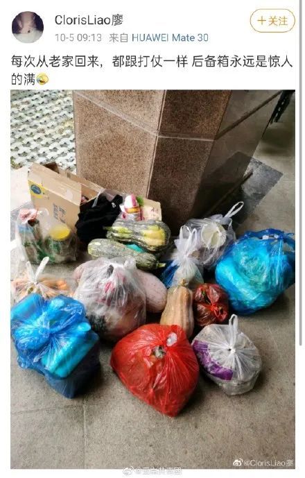 返程高峰|返程高峰已开启，后备箱又被塞满了！连这个空间也没放过