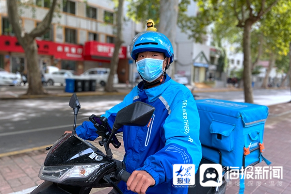 数字里的国庆假期外卖小哥假日坚守岗位10月份努力跑到2000单