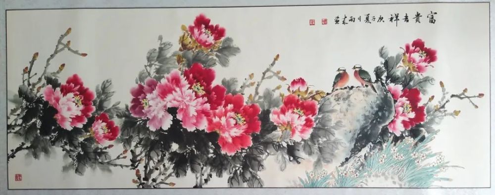 杨雨来|刘雨梅‖传情每向馨香得，不语还应彼此知——文安画家杨雨来的丹青世界