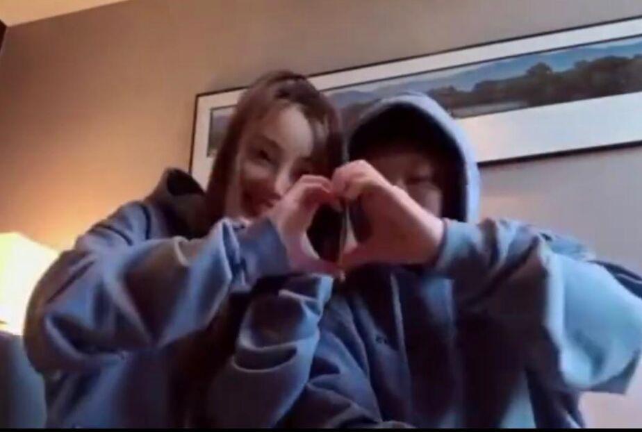 李小璐|李小璐和PGone恋情有了新的发展，两人穿同一件衣服，隔空秀恩爱