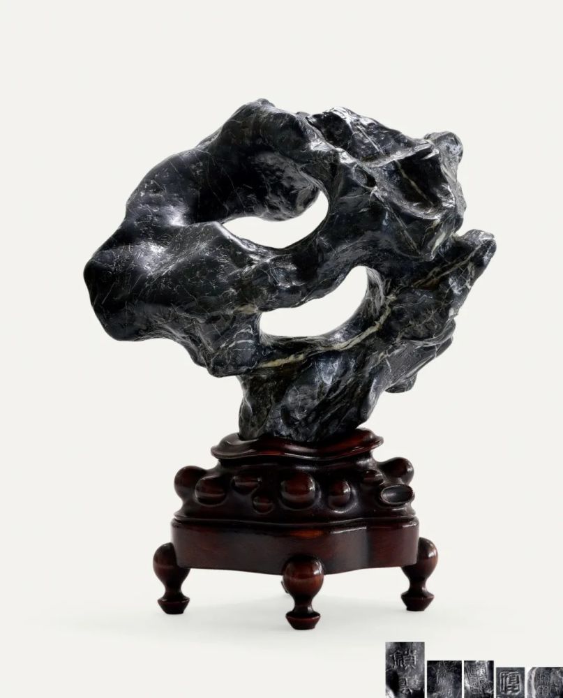 赏石|【保利拍卖十五周年】“十面灵璧山居”藏古代书画及赏石集珍