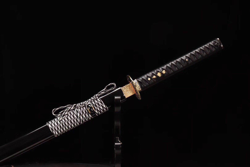 26寸忍者直刀,65锰钢一体锻造