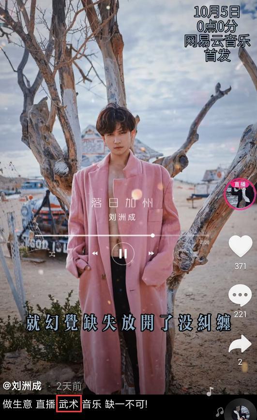 刘洲|刘洲成为讨好直播间里的观众，自诩是拳王刘师傅，并公开售卖拳谱