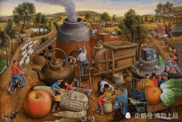 中国美术家协会|油画家陈树中的北方农民生活题材油画创作