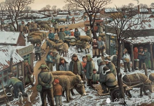 中国美术家协会|油画家陈树中的北方农民生活题材油画创作