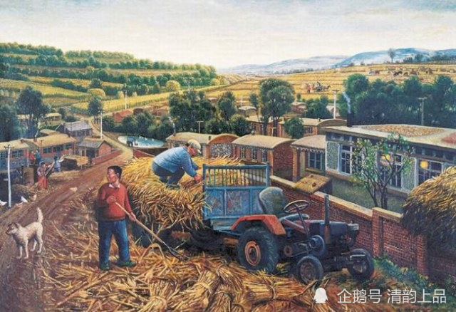 中国美术家协会|油画家陈树中的北方农民生活题材油画创作