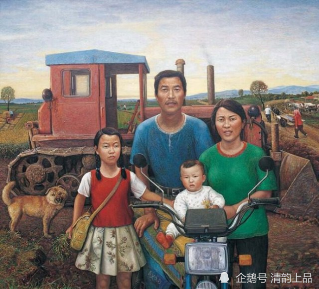 中国美术家协会|油画家陈树中的北方农民生活题材油画创作