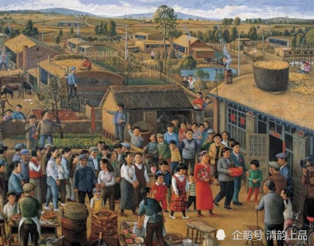 中国美术家协会|油画家陈树中的北方农民生活题材油画创作