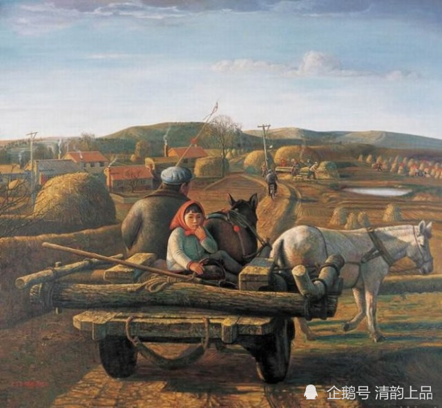 中国美术家协会|油画家陈树中的北方农民生活题材油画创作