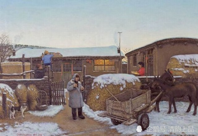中国美术家协会|油画家陈树中的北方农民生活题材油画创作