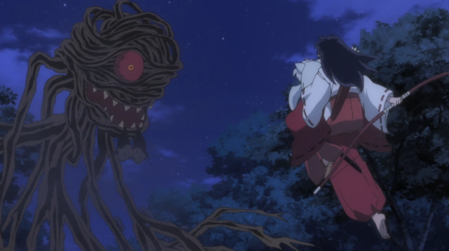 犬夜叉 后续故事揭晓 两人遇到根首 阿篱生了个可爱女儿 犬夜叉 阿篱 半妖的夜叉姬 杀生丸 夜叉姬 桔梗