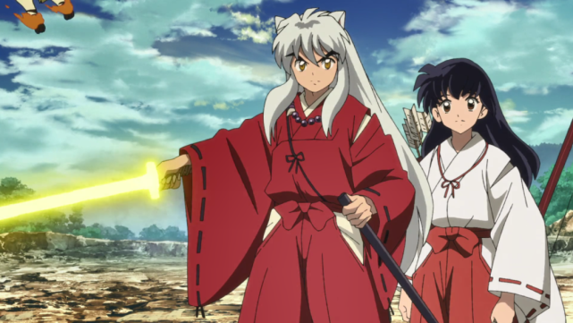 犬夜叉 后续故事揭晓 两人遇到根首 阿篱生了个可爱女儿 犬夜叉 阿篱 半妖的夜叉姬 杀生丸 夜叉姬 桔梗