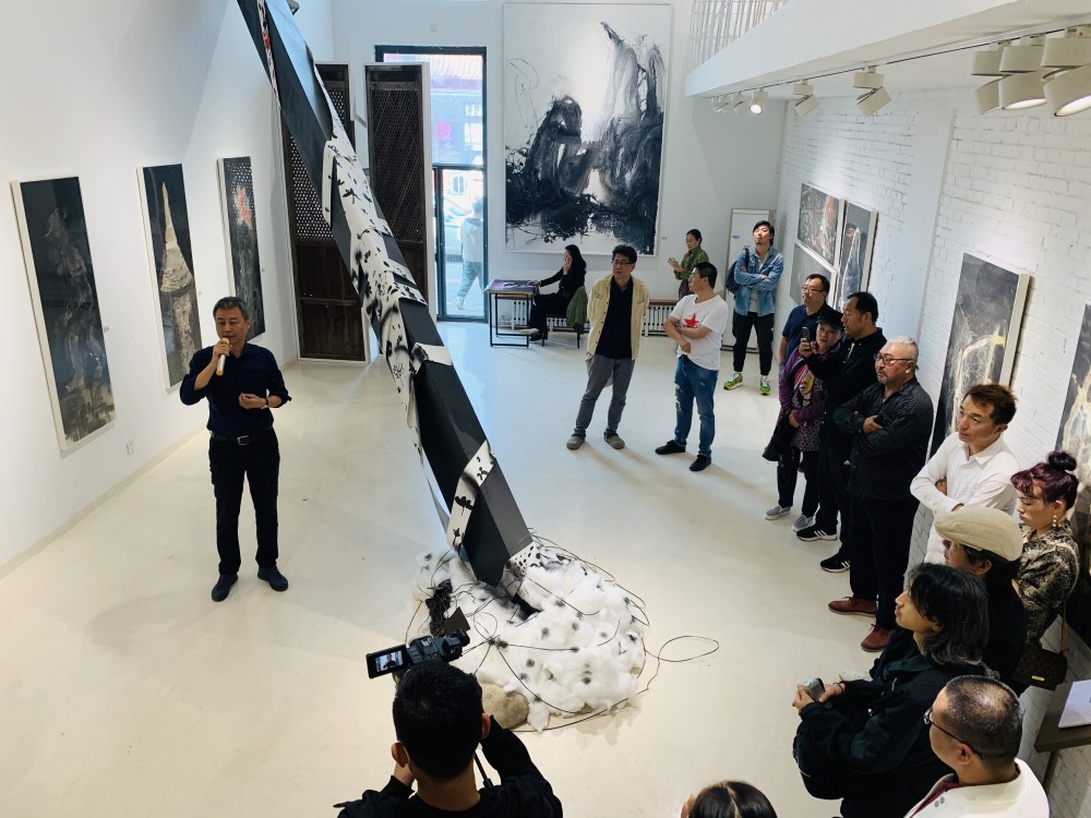 叶朗|《我们还在——乙卜水墨进行》当代艺术展在北京宋客空间画廊开幕