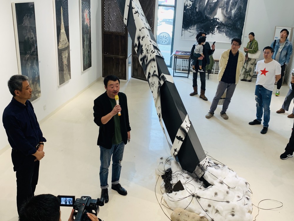 叶朗|《我们还在——乙卜水墨进行》当代艺术展在北京宋客空间画廊开幕