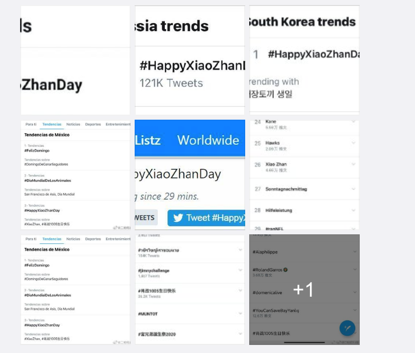 肖战|肖战生日登20国热搜，9位明星勇敢为他庆生，仅一人获肖战回复