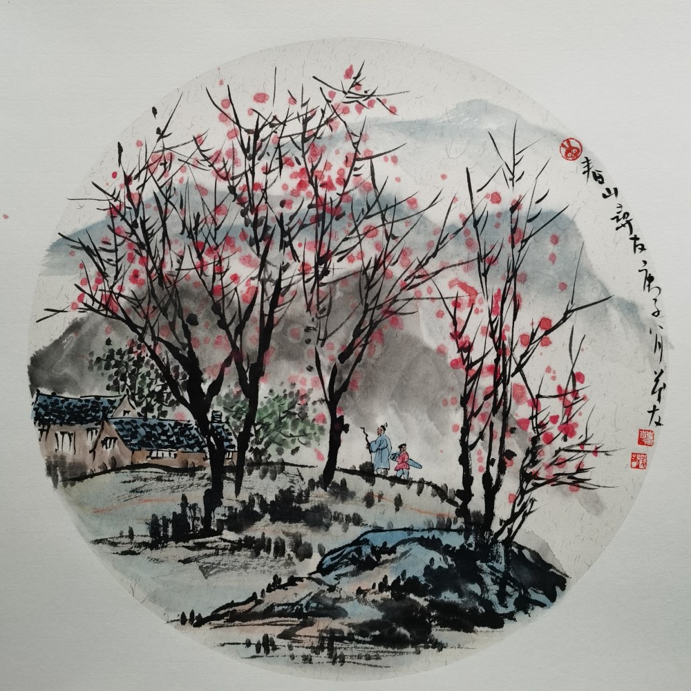 蔡茂友|循序渐进——蔡茂友庚子年临摹山水作品欣赏