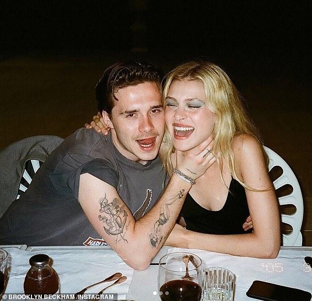 贝克汉姆|贝克汉姆大儿子将富贵未婚妻双眼纹上颈，干啥啥不行，示爱第一名