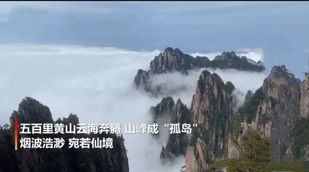 黄山雨后云海圈粉2万游客-WordPress极简博客
