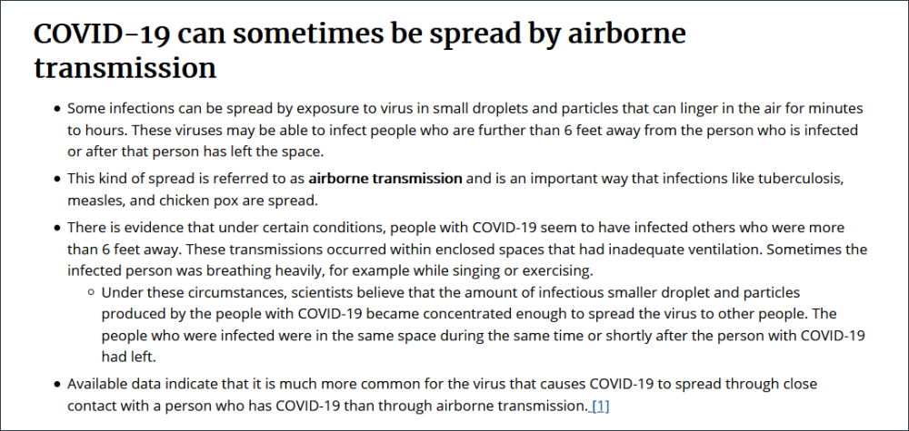 比尔·沙夫纳|这份上了，美疾控中心才承认新冠病毒可通过空气传播